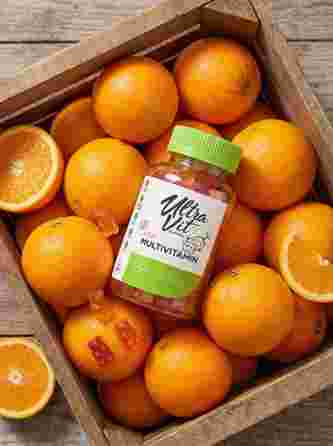 ULTRAVIT   Kids Multivitamin  kramtomosios tabletės, 60 vnt.