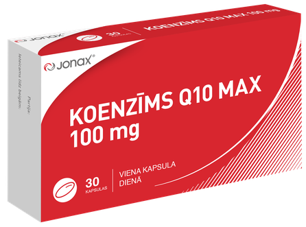 JONAX Q10  kapsulės, 30 vnt.
