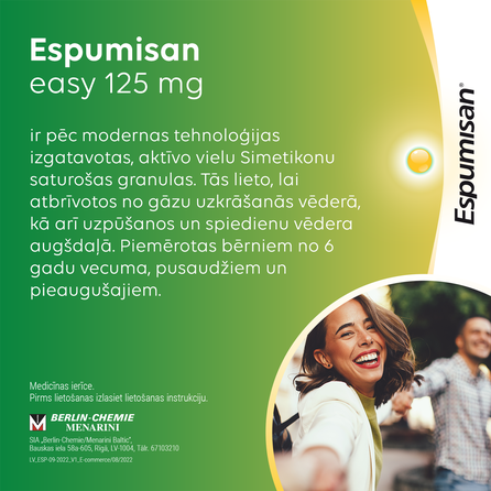 ESPUMISAN  Easy  paketėliai, 14 vnt.