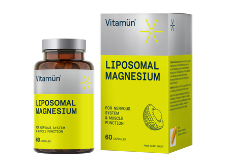 VITAMUN Liposomal Magnesium kapsulės, 60 vnt.