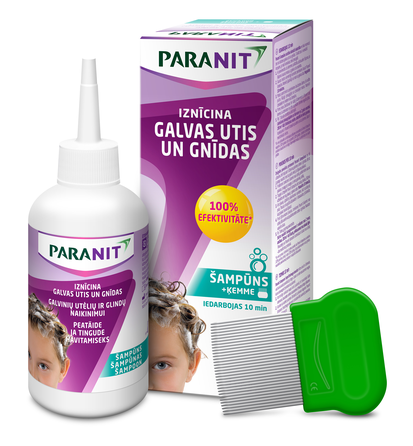 PARANIT nuo galvos utėlių ir glindų šampūnas, 200 ml