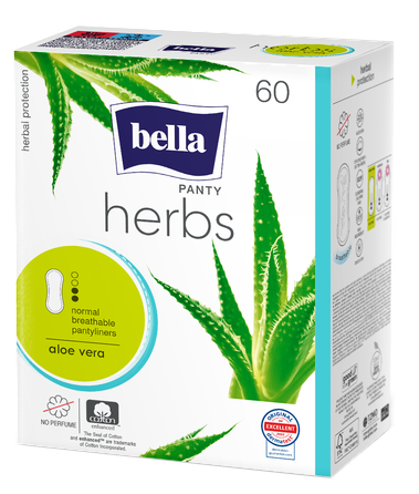BELLA Panty Herbs Tilia įklotai, 60 vnt.
