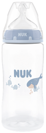 NUK First Choice (3+m) Silicone (300 ml) buteliukas, 1 vnt.