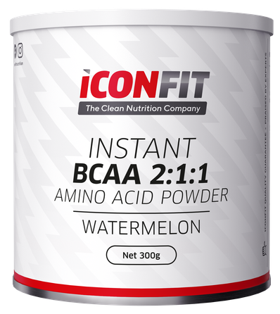 ICONFIT BCAA 2:1:1 Watermelon milteliai, 300 g