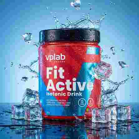 VPLAB FitActive Apple and Blackcurrant milteliai, 500 g