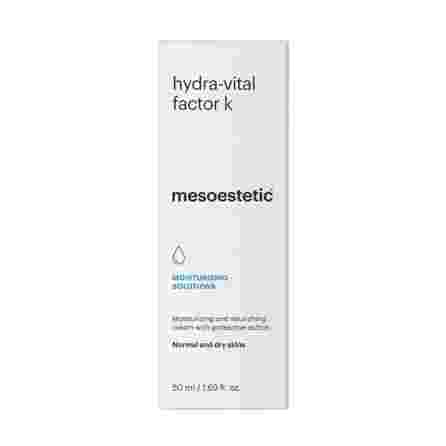MESOESTETIC Hydra-Vital Factor K, maitinamasis ir drėkinamasis veido kremas, 50 ml