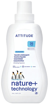 ATTITUDE Lauko Gėlių Aromato, Ekologiškas skalbimo skystis, 1040 ml