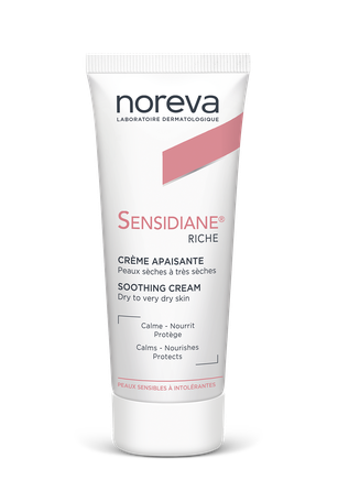 NOREVA Sensidiane Rich Soothing veido kremas, 40 ml