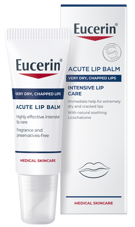 EUCERIN Acute Lip Balm lūpų balzamas, 10 ml