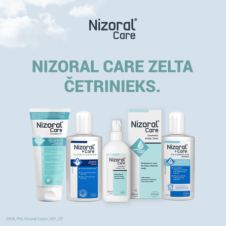 NIZORAL Care Oily Scalp šampūnas, 200 ml