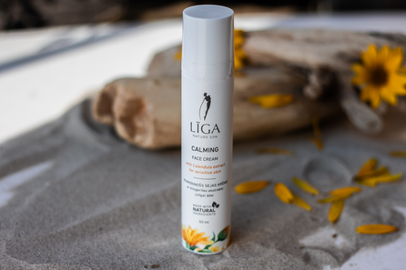 LĪGA sudirgusiai odai veido kremas, 50 ml