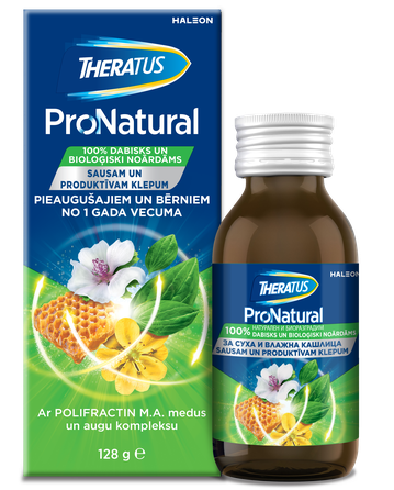 THERATUS ProNatural sirupas, 128 g