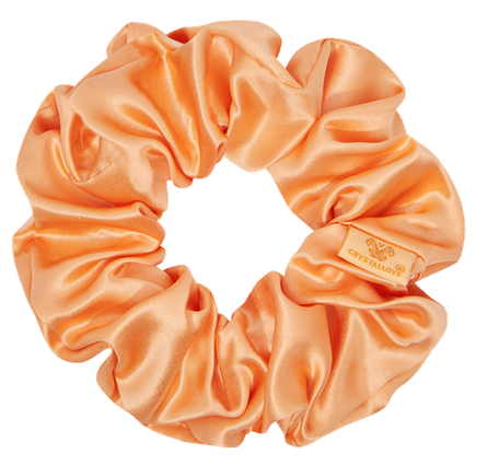 CRYSTALLOVE Peach Fuzz šilkinė plaukų juosta, 1 vnt.