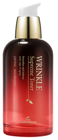 THE SKIN HOUSE Wrinkle Supreme brandžiai odai skirtas prausiklis, 130 ml