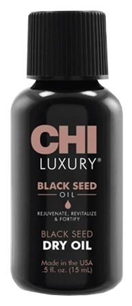 CHI Luxury Black Seed sausas aliejus, 15 ml