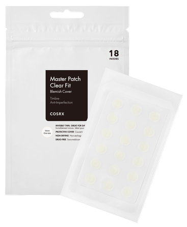COSRX Master Patch Clear Fit aknei, 18 vnt.