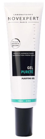 NOVEXPERT  Trio-Zink Purifying veido gelis, 30 ml
