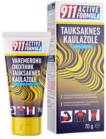 911 Active Formula Kaulažolės kremas, 70 g