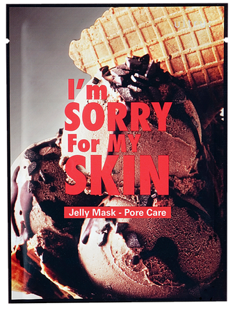 I M SORRY FOR MY SKIN poras sutraukianti veido kaukė, 33 ml