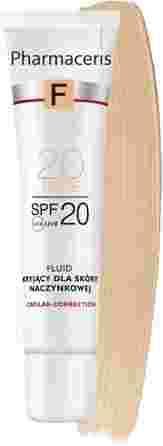 PHARMACERIS F Capilar-Correction 20 Nude SPF 20 skystis, 30 ml