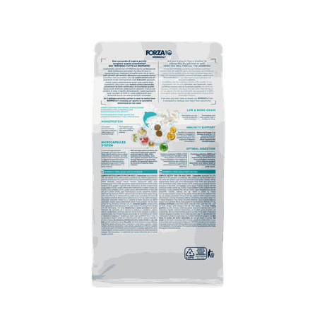 FORZA10  MonoDiet Mini Adult su žuvimi, šunims sausas pašaras, 400 g