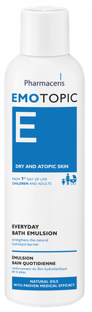 PHARMACERIS E Emotopic emulsija, 400 ml