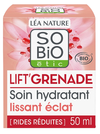 SO BIO ETIC Smooth & Glow veido kremas, 50 ml