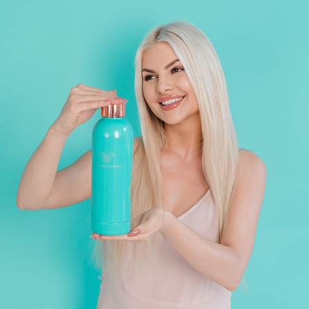 CRYSTALLOVE Amazonite Thermal butelis, 500 ml