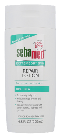 SEBAMED Extreme Dry Skin Urea 10% losjonas, 200 ml