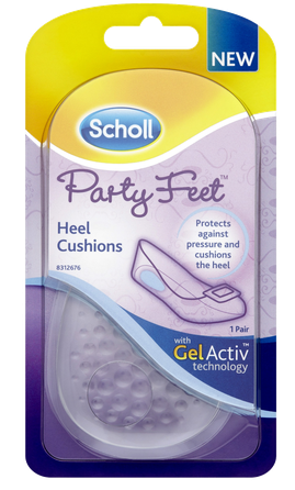 SCHOLL Party Feet Heel Cushions gėlio įdėkliukai, 1 pora