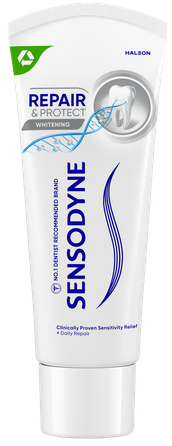 SENSODYNE Repair&Protect Whitening dantų pasta, 75 ml