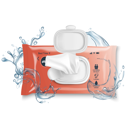 GEGE Genius drėgnos servetėlės, 60 vnt.