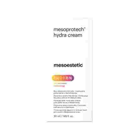 MESOESTETIC Mesoprotech Hydra SPF50+ apsauginis kremas nuo saulės, 50 ml