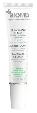 BIOMD Eye Bags Away sumažinantis paburkimą paakių kremas, 15 ml
