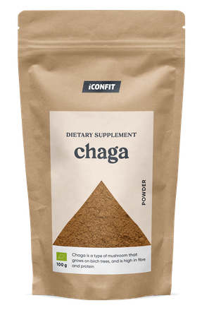 ICONFIT ekologiški čaga milteliai, 100 g