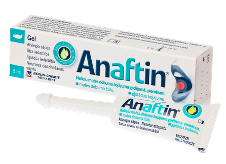 ANAFTIN   Gel gelis dantenoms, 8 ml