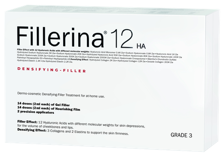 FILLERINA  12HA 2x30 ml, Grade 3 rinkinys, 1 vnt.