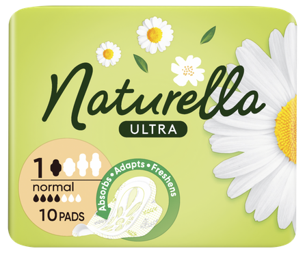 NATURELLA  Ultra Normal higieniniai paketai, 10 vnt.