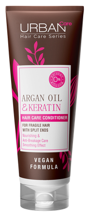 URBAN CARE Argan Oil & Keratin kondicionierius, 250 ml