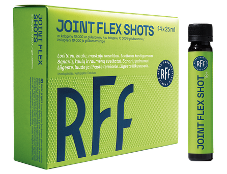 RFF Joint Flex Shots, sąnariams buteliukai, 14 vnt.