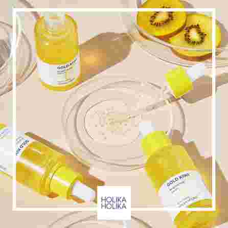 HOLIKA HOLIKA Gold Kiwi Vita C+ Brightening serumas, 45 ml