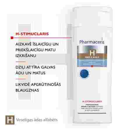 PHARMACERIS H-Stimuclaris šampūnas, 250 ml