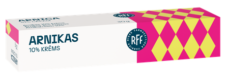 RFF Arnica 10% kremas, 30 g