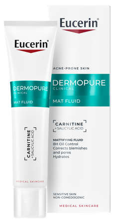 EUCERIN DermoPure Clinical Mat skystis, 40 ml