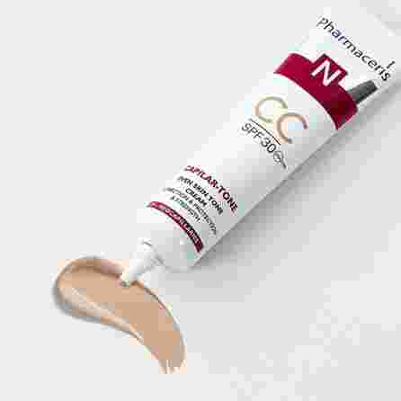 PHARMACERIS N CAPILAR TONE SPF 30 CC veido kremas, 40 ml