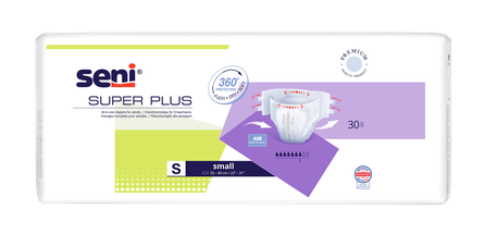 SENI Plus Small sauskelnės, 30 vnt.