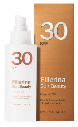 FILLERINA  SPF 30 su Fillerina 12 Hialurono rūgščių molekulėmis, apsauginis kremas nuo saulės, 150 ml