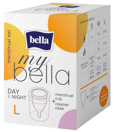 BELLA My Bella, L  menstruacinė taurelė, 1 vnt.