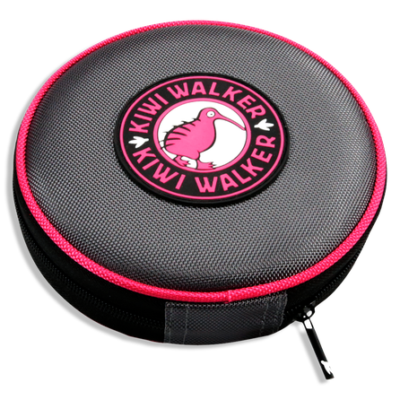 KIWI WALKER sulankstomas dvigubas, rožinis dubenėlis, 1 vnt.