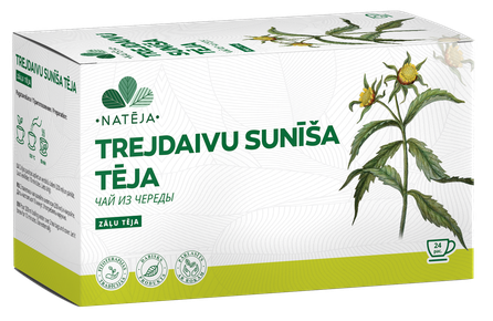 NATĒJA tradicinė žolelių arbata arbatos maišeliai, 24 vnt.